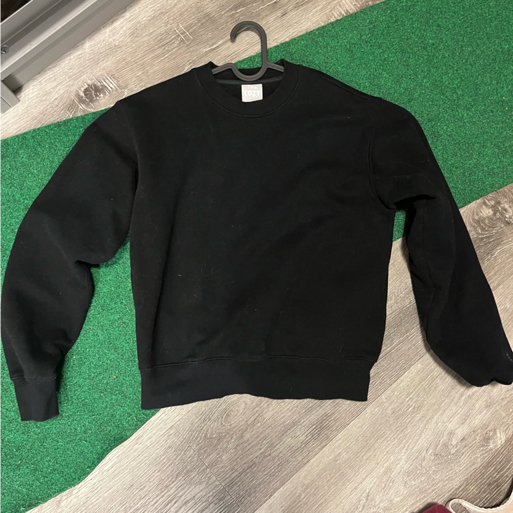 TNA cozy fleece crewneck